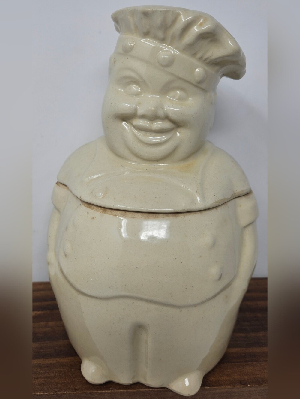 1950's Portly Chef Cookie Jar